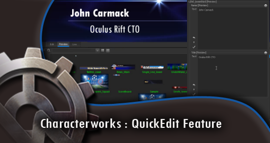 QuickEdit Feature