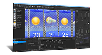 City Weather Forecast with CharacterWorks