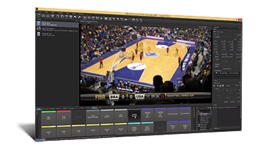 Create your own simplified, button-based user interface to control all graphics actions