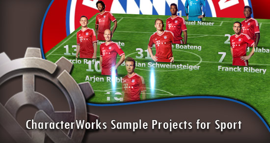CharacterWorks Sample Projects for Sport