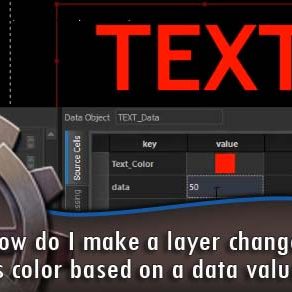 How do I make a layer change its color based on a data value?