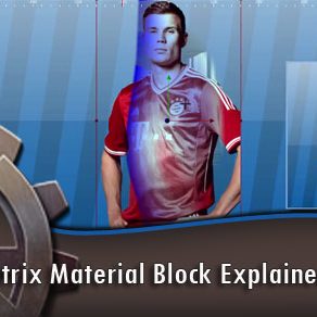 Color Matrix Material Block Explained